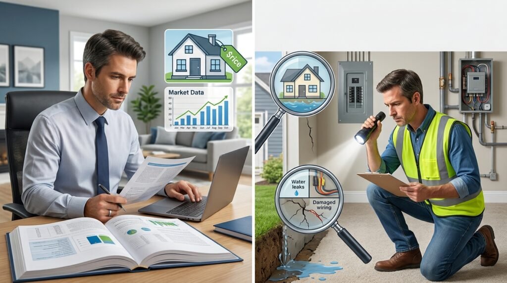 Appraisal vs. Home Inspection