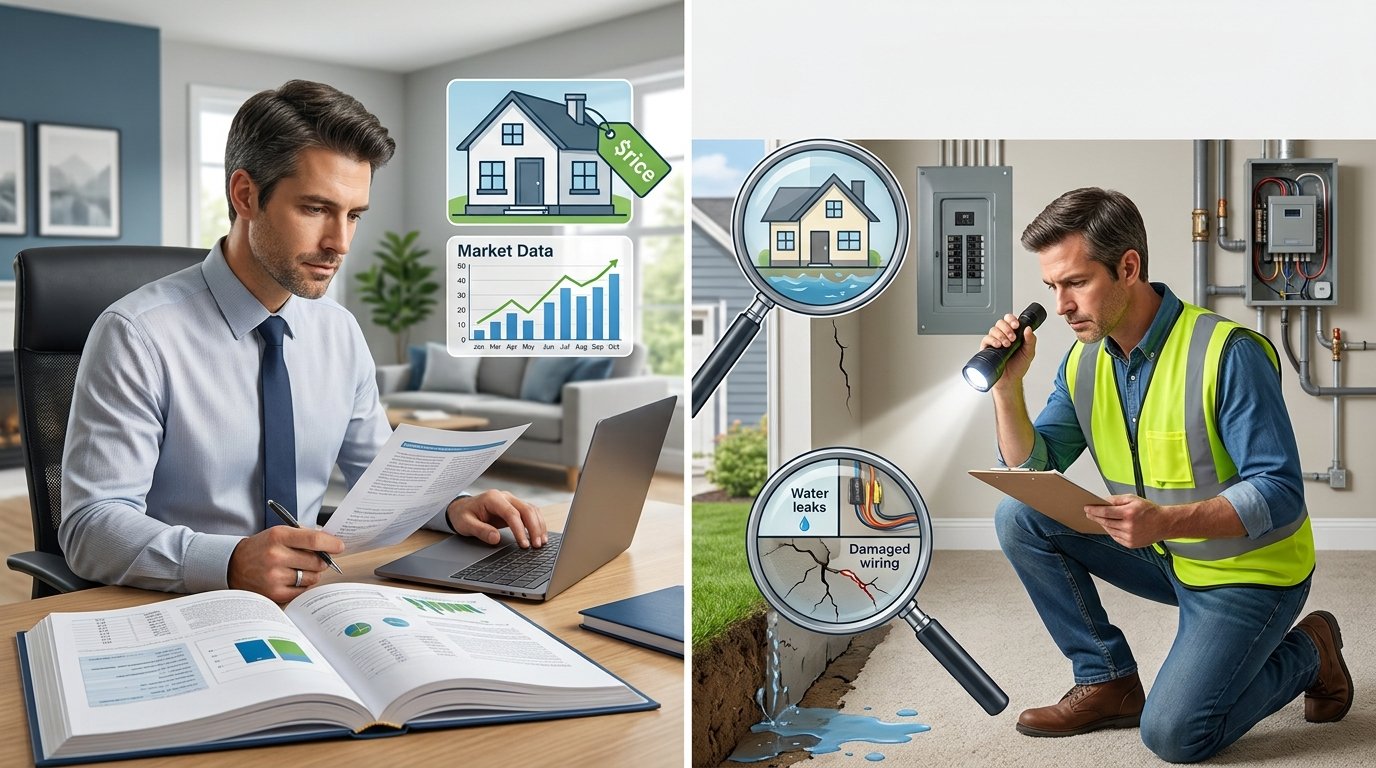 Appraisal vs. Home Inspection