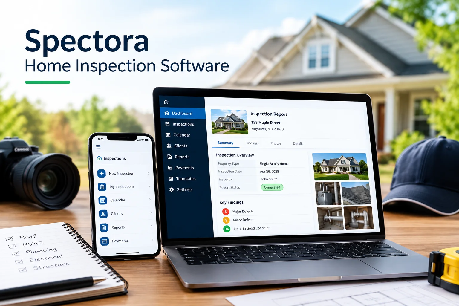 Spectora Home Inspection Software
